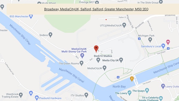 Image of location map for High Definition Media City UK